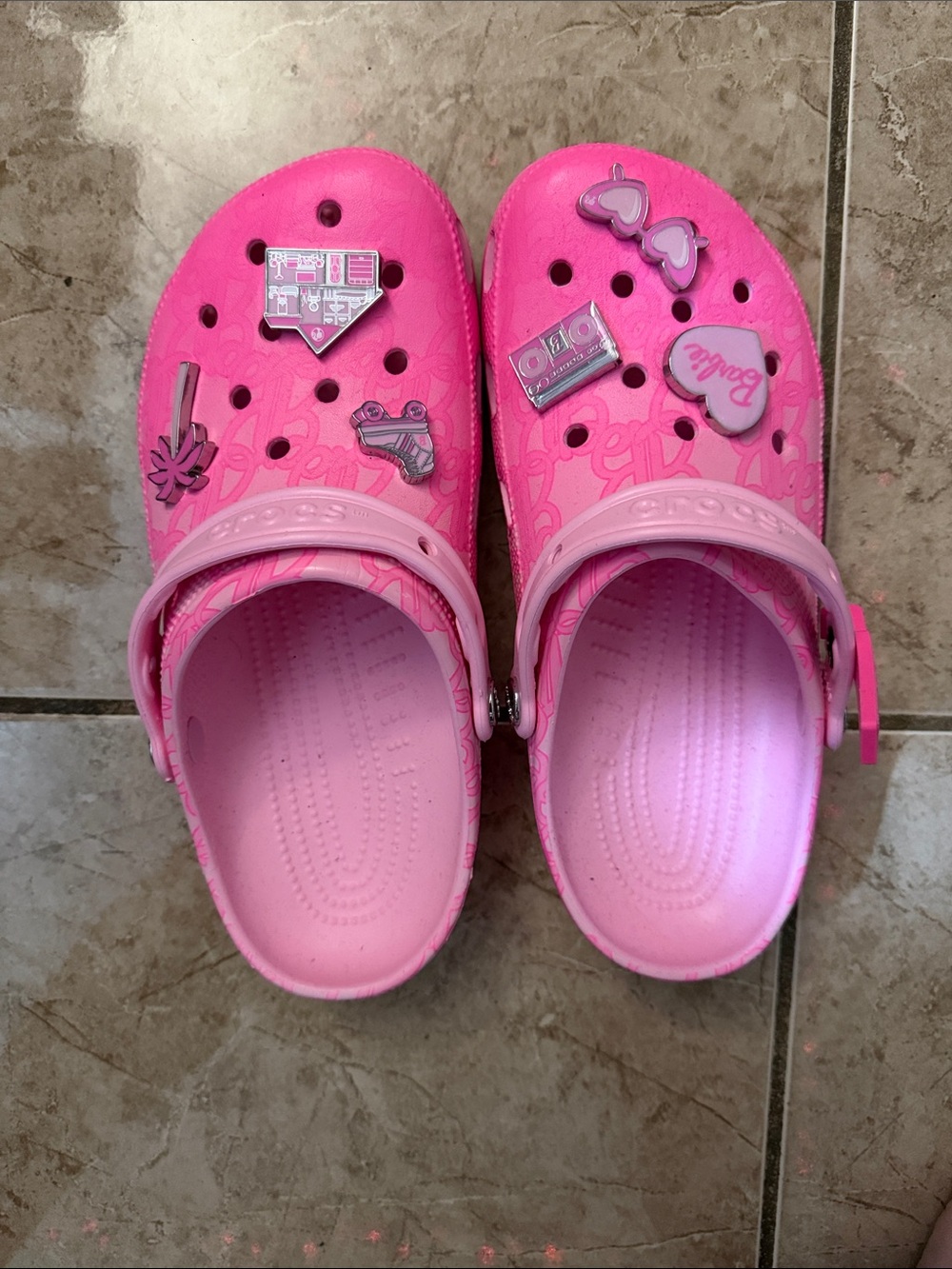 Barbie Crocs women’s size 10